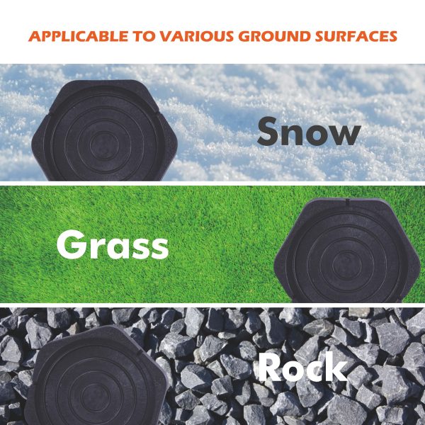 Suitable for various surfaces ：snow or grass or rock.